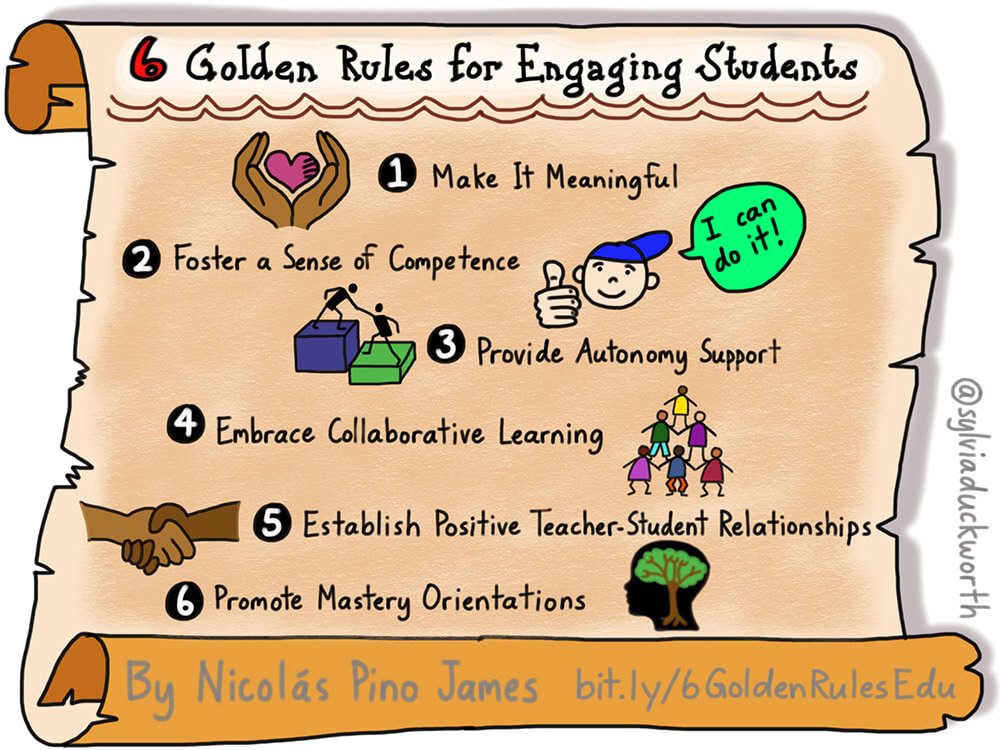 rules for engaging students