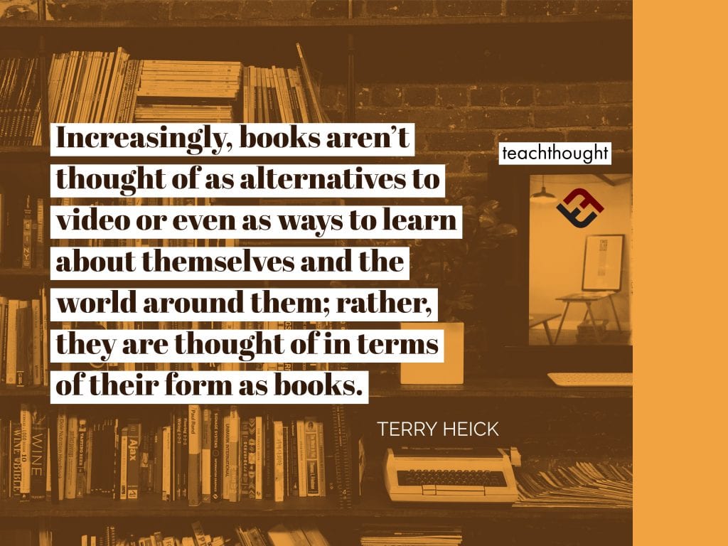 Terry Heick reading quote