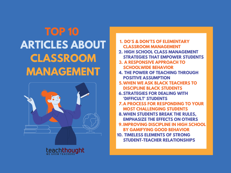 best articles about classroom management