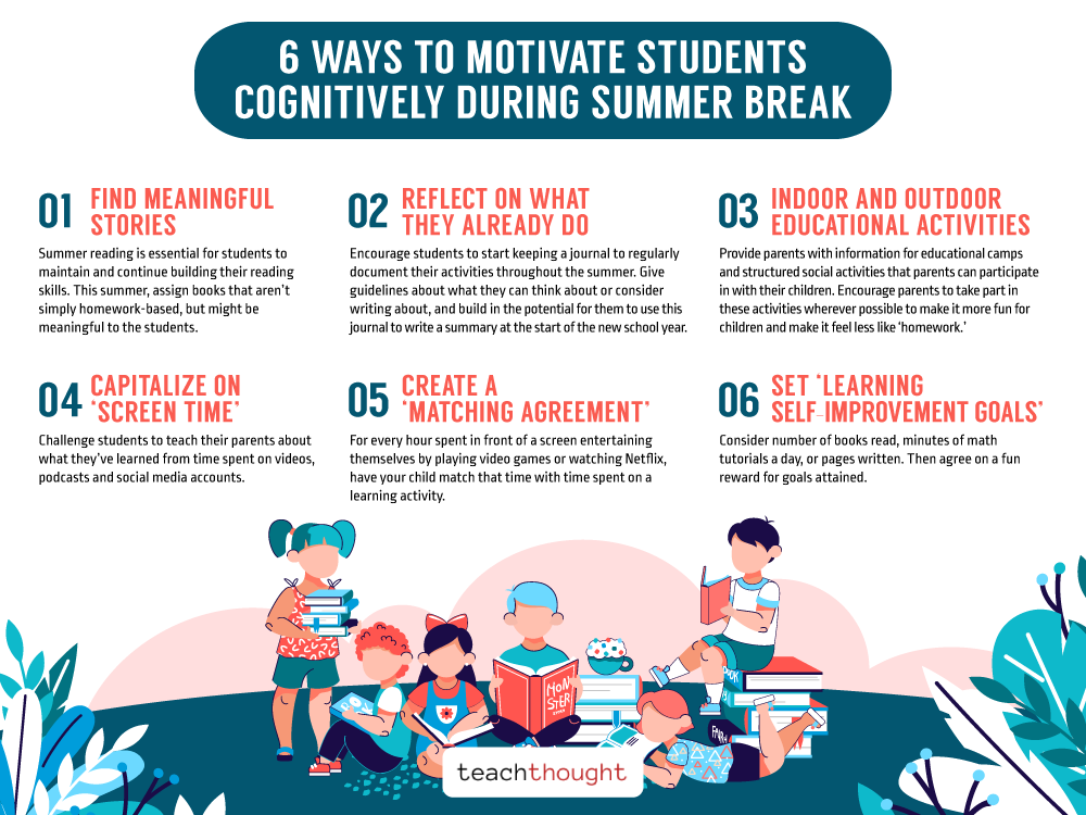 6 ways to motivate students cognitively during summer break